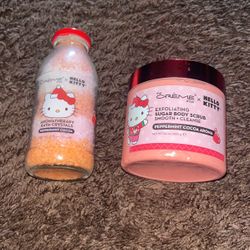 Hello Kitty Sugar Body Scrub / Bath Crystals 
