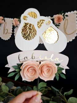 Baby Shower Cake Topper