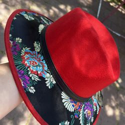 Mexican Embroidered Hat 