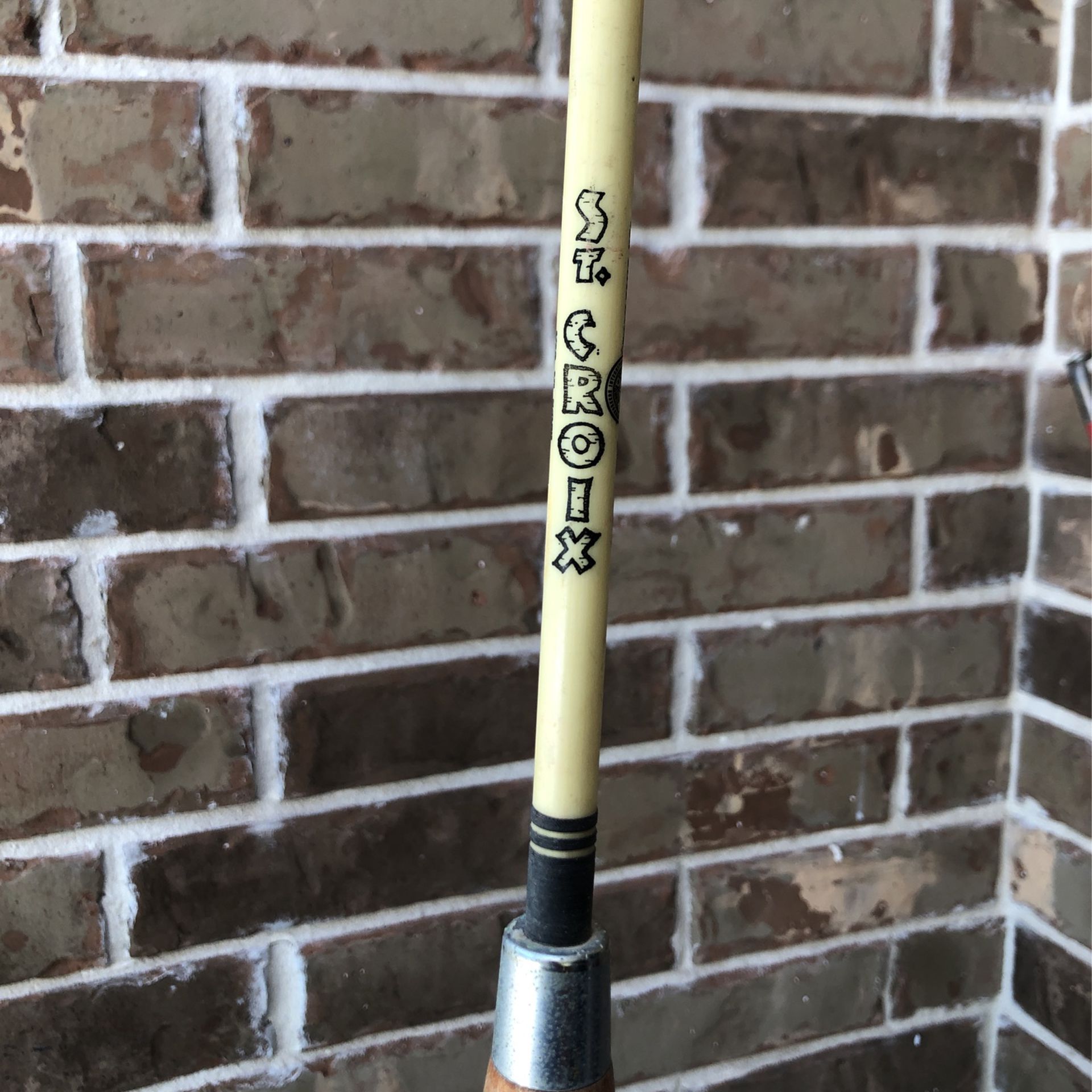 Vintage St. Croix Fiberglass Fishing Pole with Wooden Handle 6 1/2 Long for  Sale in San Antonio, TX - OfferUp