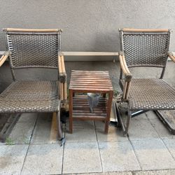 Wicker Chairs 
