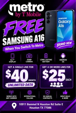 For free Samsung A16