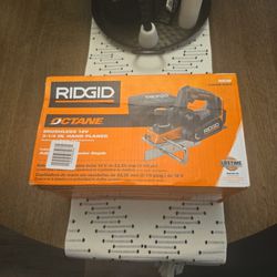 Brand New Ridgid Octane Brushless 18V 3-1/4 In. Hand Planer. Tool Only. Meetup OR PickUp Only. Cash Only.