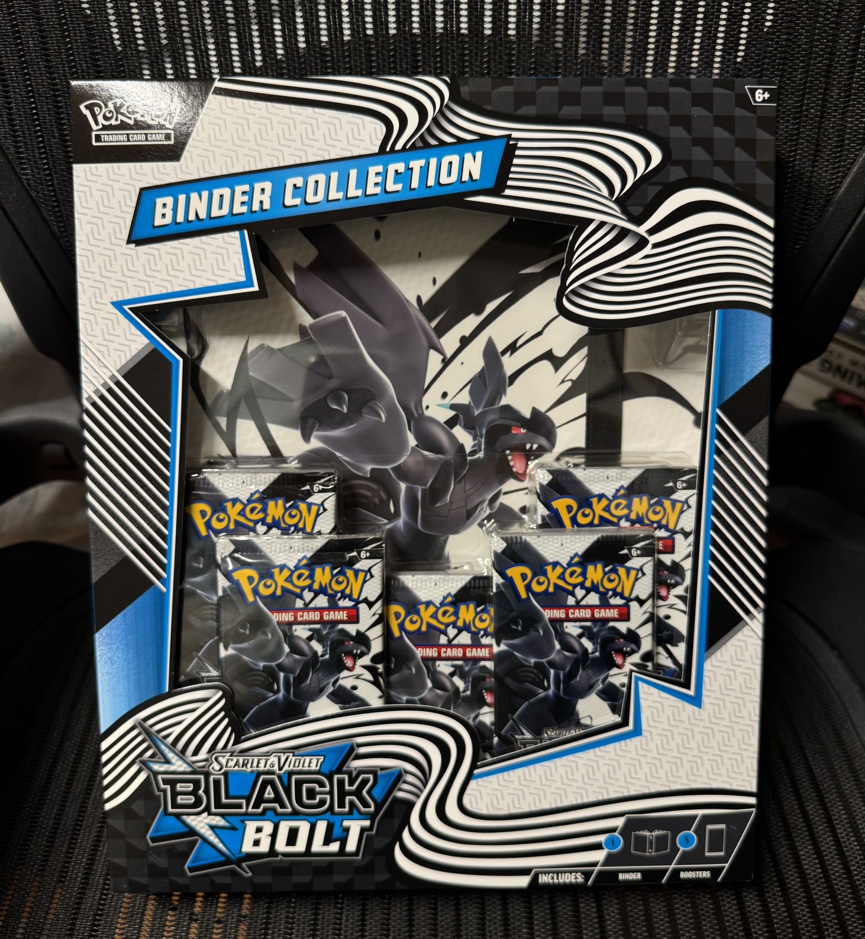 Black Bolt Binder Collection Pokemon Sealed 