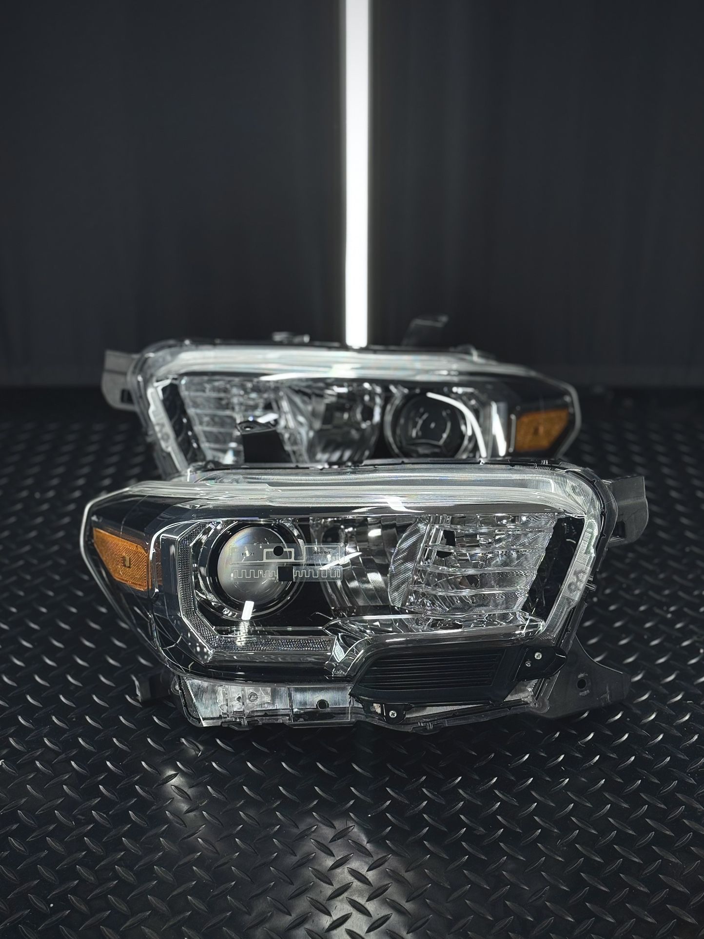 Toyota Tacoma TRD Sport OEM Headlights w/ LED DRL + Harness (2016–2023)