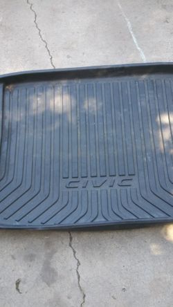 Honda civic trunk tray