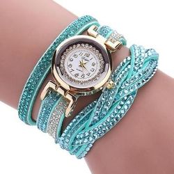 Women's Blue Bracelet Watch