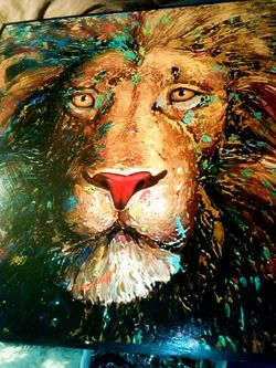 Lion Painting