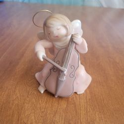 Angel Playing Violin Figurine 