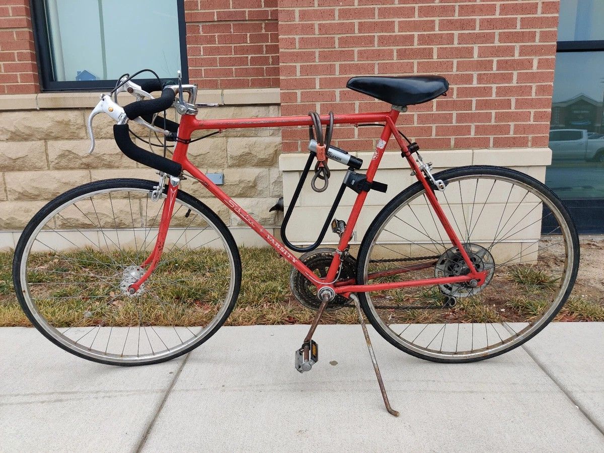 1974 Schwinn Varsity 10 Speed Men's Bicycle 27" Wheels