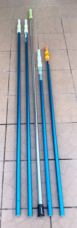 Swimming Pool Poles Adjustable 15ft Brand New