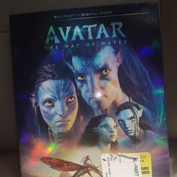 New Sealed Avatar The Way Of Water BLU RAY + Digital Code