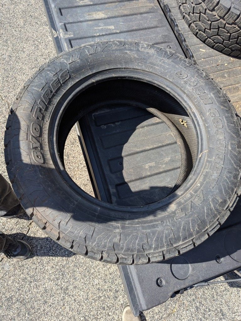 4 Toyo Open Country Tires