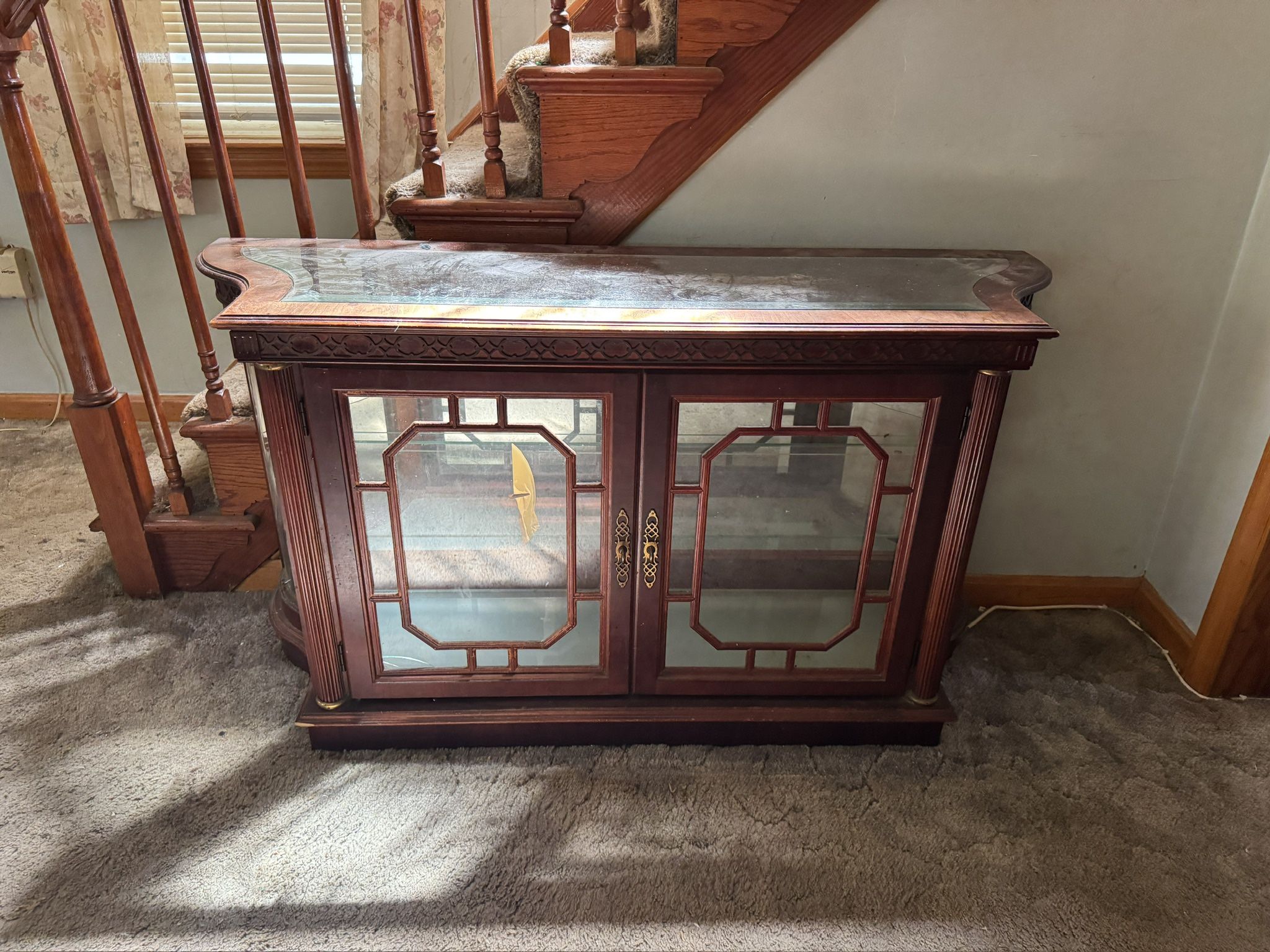 Vintage Glass Display Case
