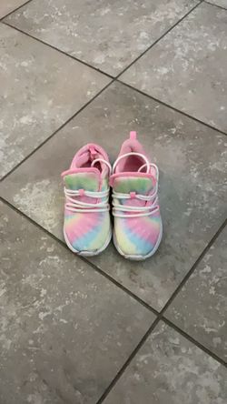 Kids Pastel Tie-Dye Sneakers