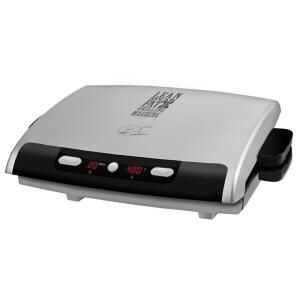 Lean Mean Fat Reducing Grilling Machine Health Grill – Silver, Silver