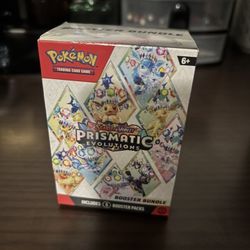 Sealed Pokémon Prismatic Evolution Booster Bundle