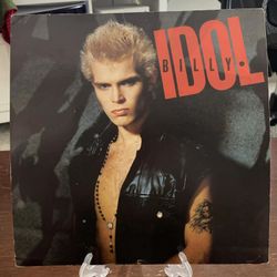 BILLY IDOL -Debut Album 12x12 Poster  1982 Frame Art