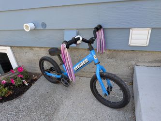 Kids strider bike 14 inches with pedals