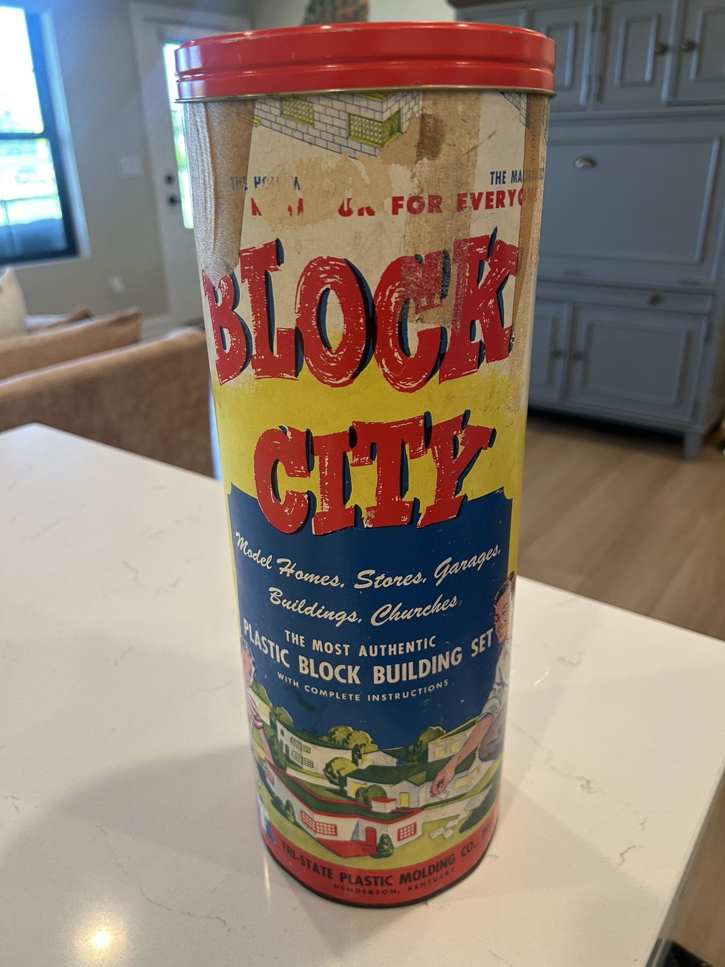 Vintage Block City Toys