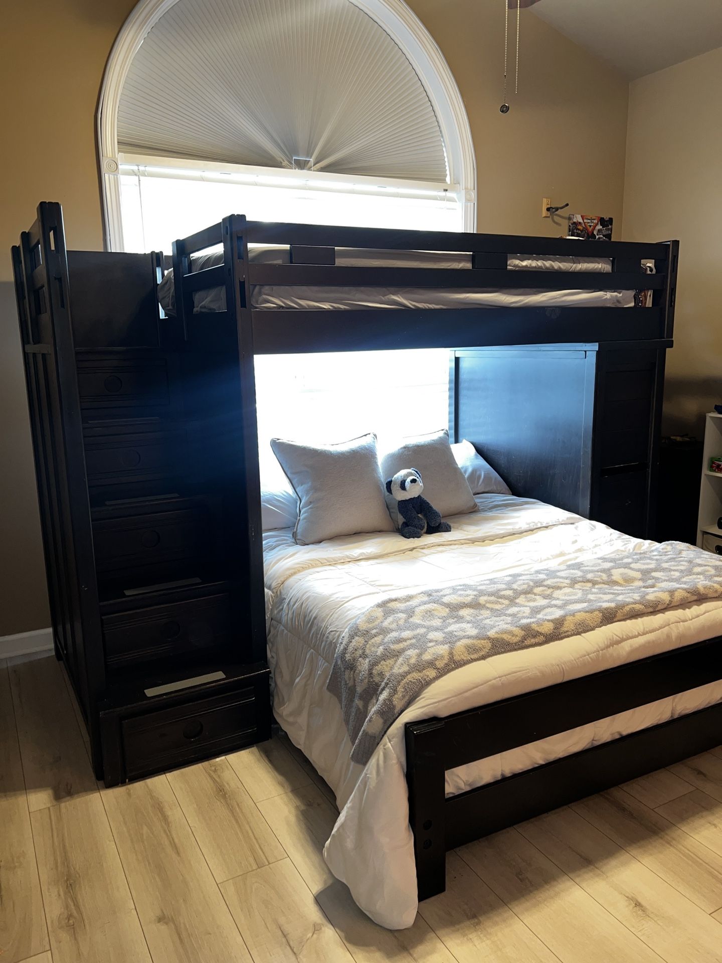 Twin Over Full Loft Style Bunk Bed