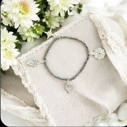 Beaded Bracelet With Charms