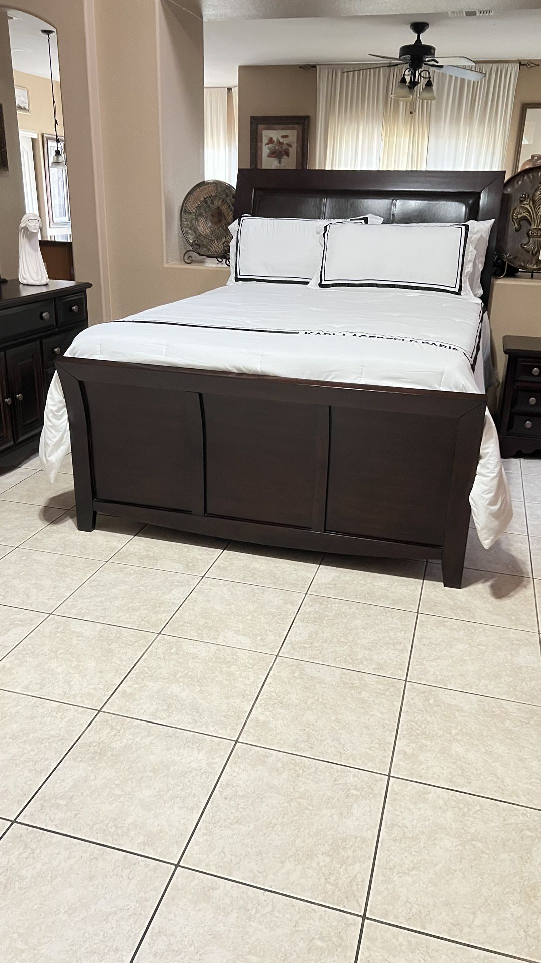 Queen Size Bedroom Set ( Mattress Not Included)