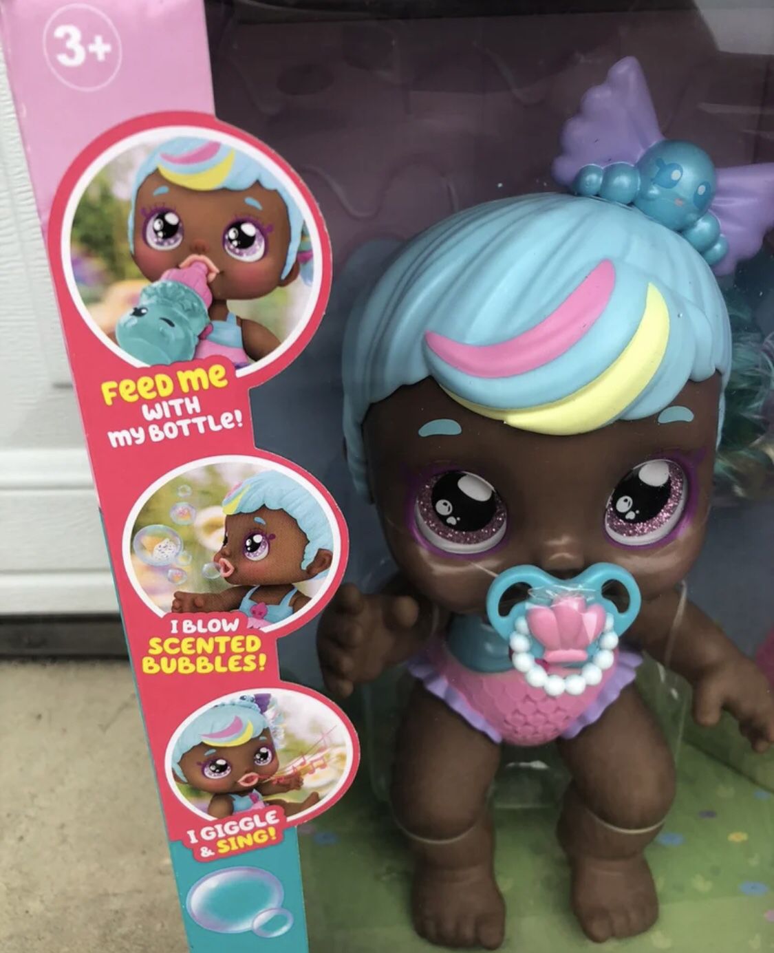 Moose Toys-Kindi Kids Nursery Baby - Bonni Bubbles NEW