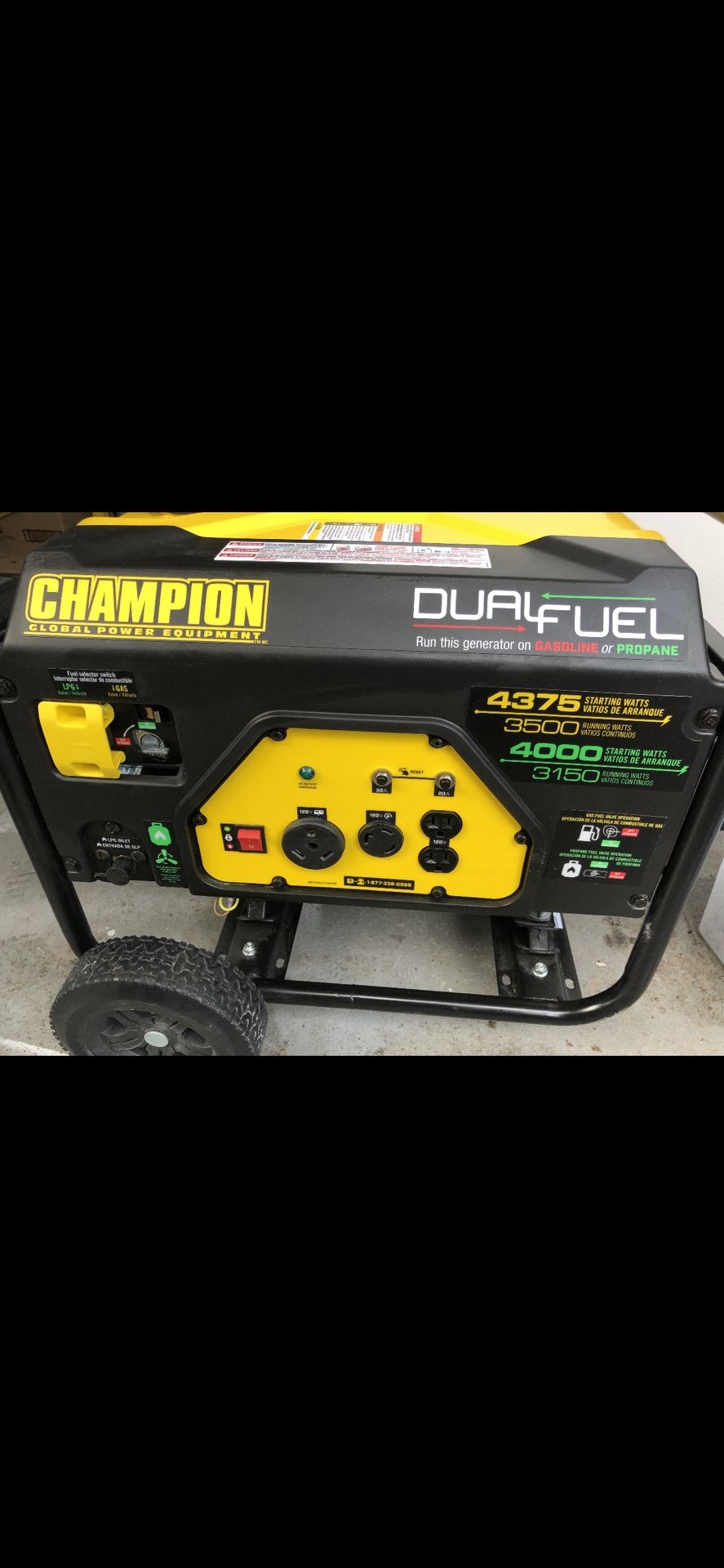 Champion generator