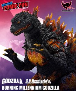 S.H.MonsterArts Burning Millennium Godzilla NYCC 2026 Exclusive