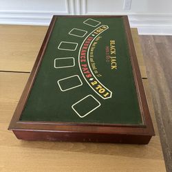 UNIQUE 6 IN 1 CASINO AT HOME TABLE