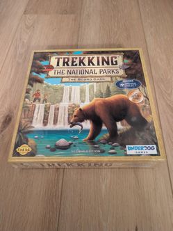Trekking the National Parks Board Game - Brand New Sealed (2nd Ed)Selling a brand new, factory-sealed copy of Trekking the National Parks (Second Edit