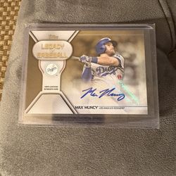 Mac Muncy AUTO /50