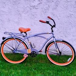 Huffy Nel Lusso 26" Beach Cruiser Bike Bicicleta Bell 