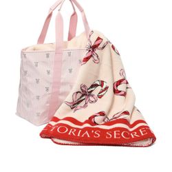 Shine Tote Bag & Cozy Blanket Duo | Victoria's Secret