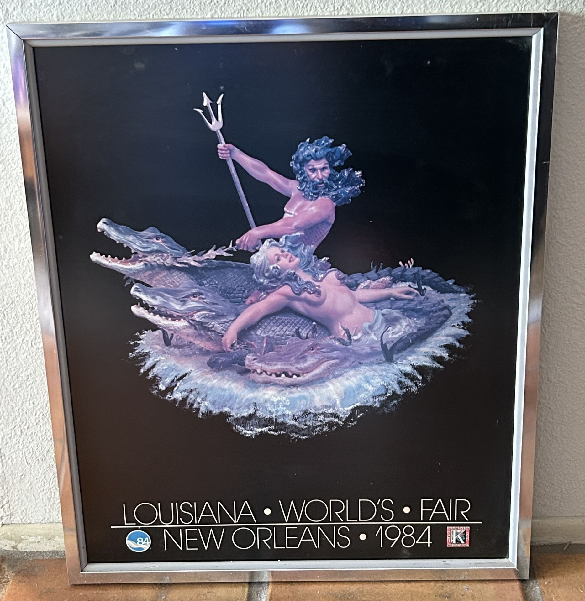 Worlds Fair Louisiana New Orleans 1984 Poster