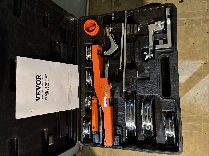 VEVOR 90° multi bender kit orange 
