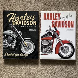 Harley, A Way Of Life Coffee Table Hard Bound Books With Cover