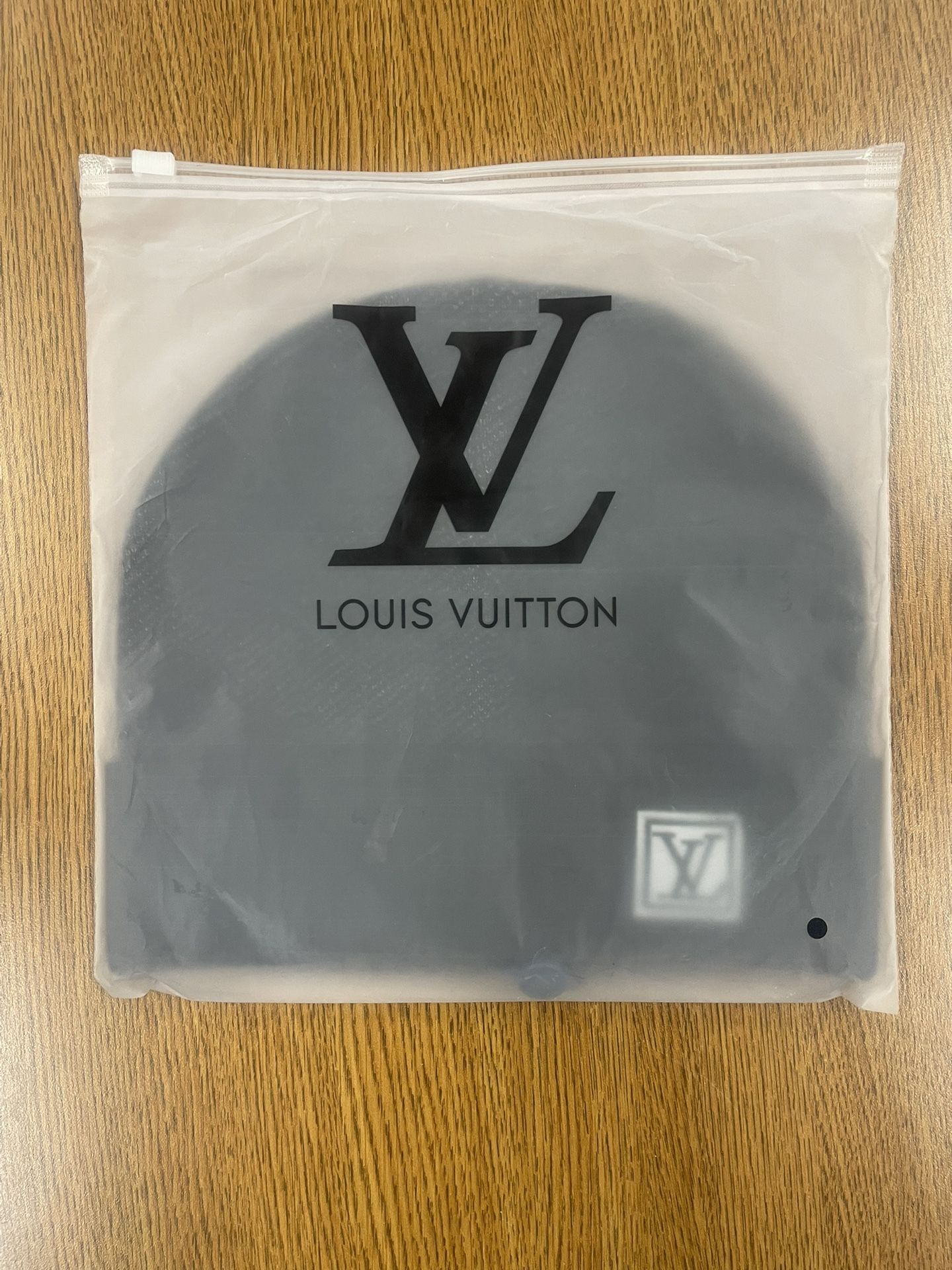 LV Beanie Black With Stitched Logo New And Unworn Comes With All Tags And Packaging