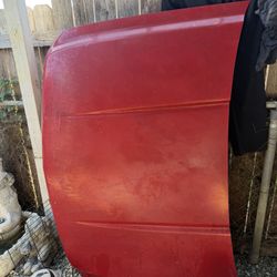 2007-13 Chevy Silverado  Hood Clean Red Color