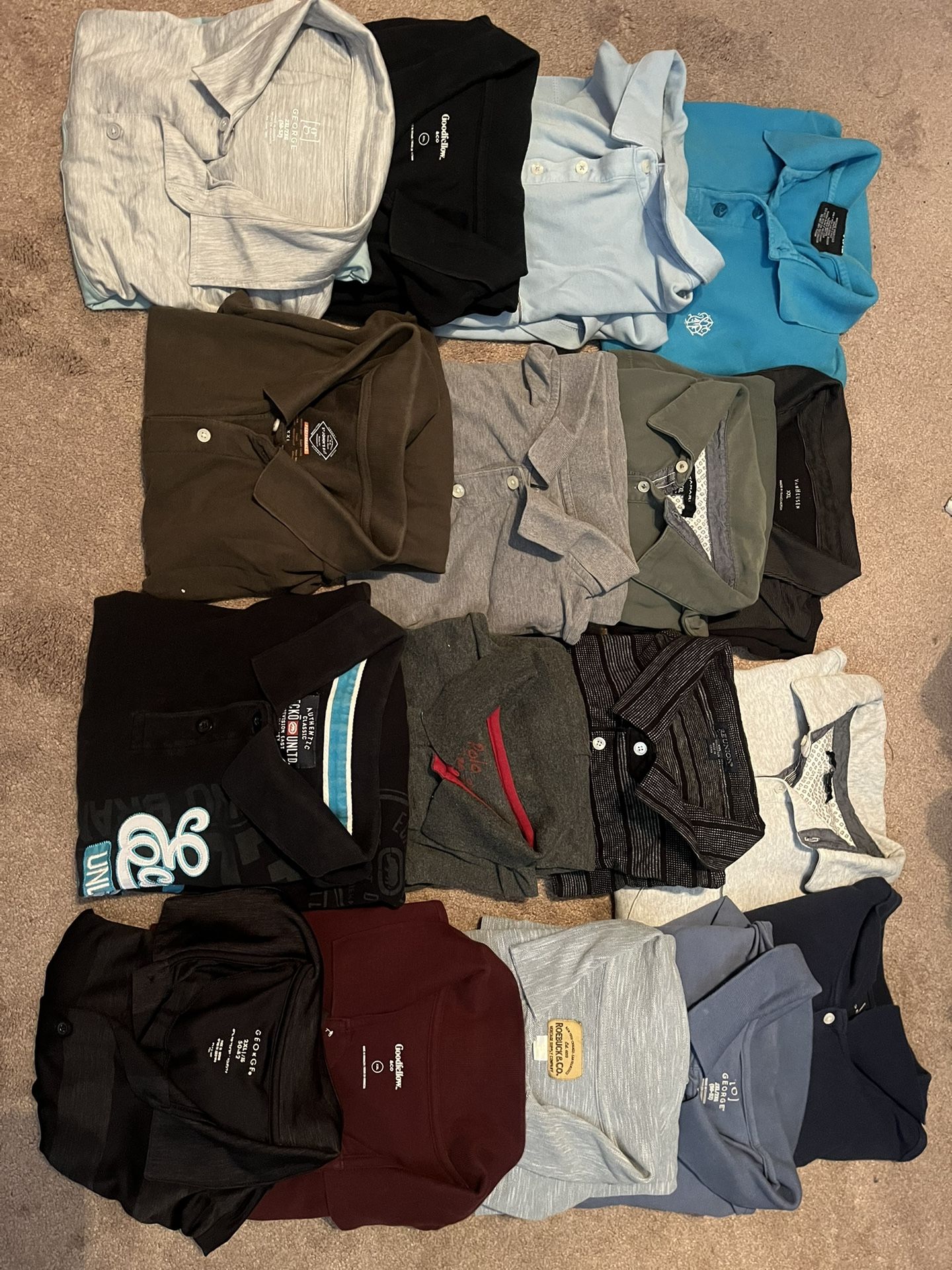 Polo Shirt Bundle Size XXL