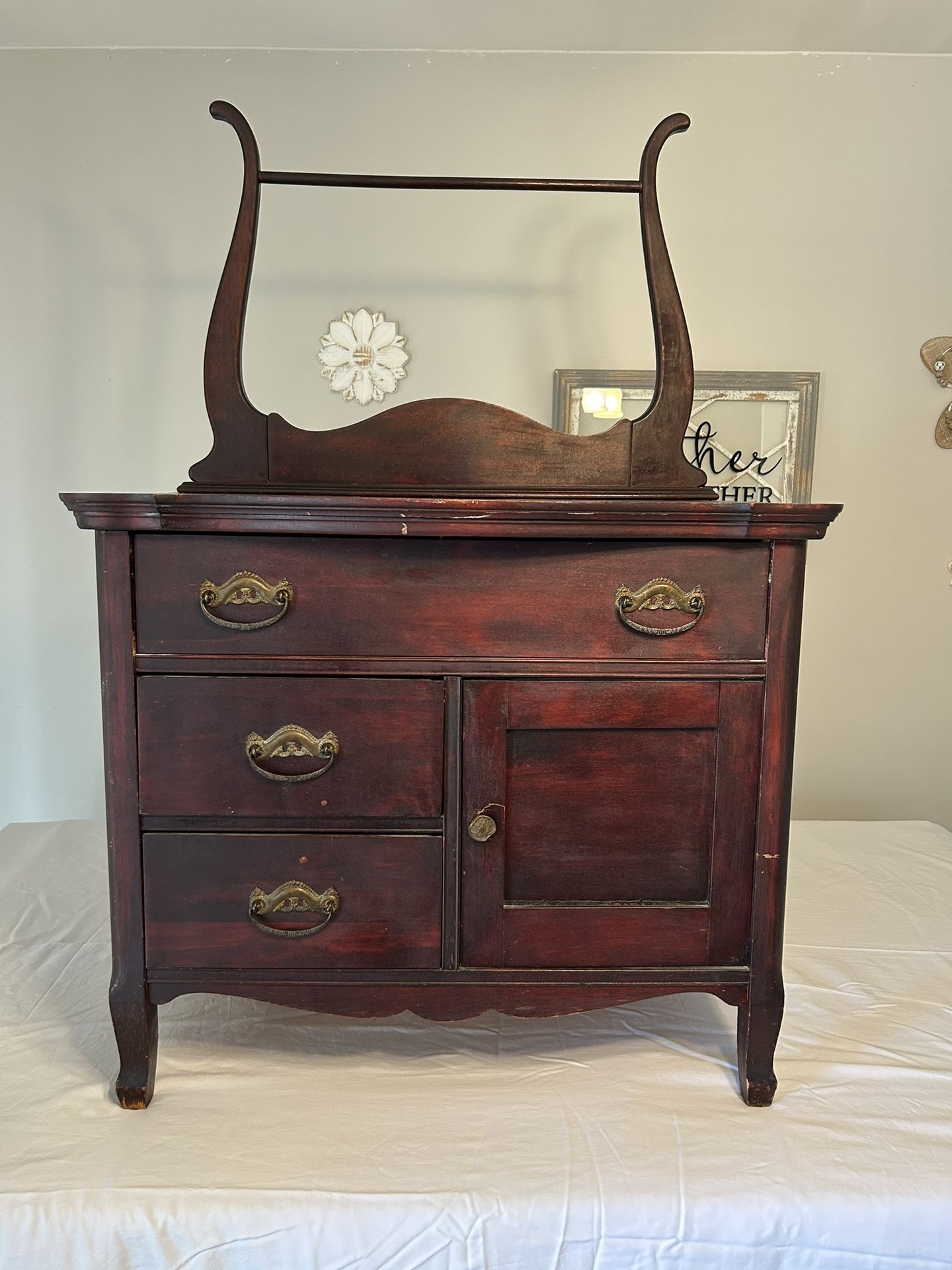 Antique Storage Table