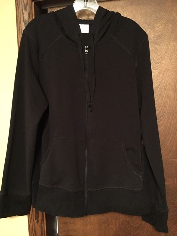 Black xxl full zip hoodie in perfect condition!