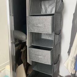 Hanging Closet Organizer 5 Shelf