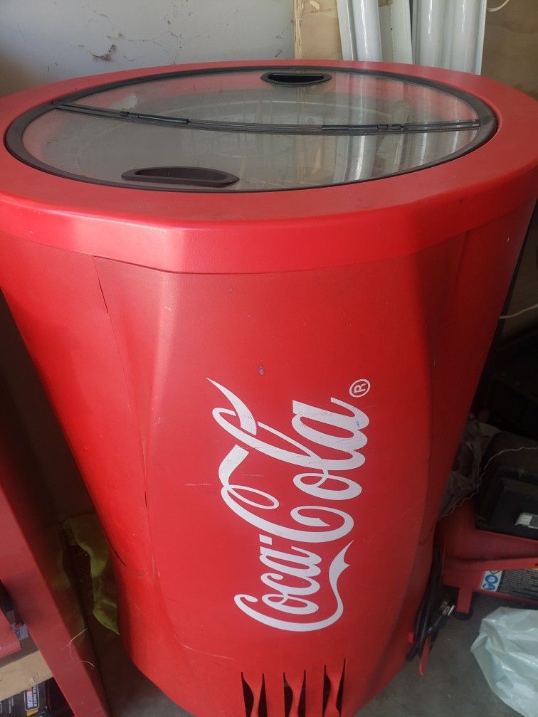 Coca-cola Barrel Electric Cooler