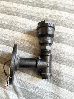 Black Iron Pipe Valve Fitting light sconces