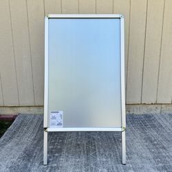 Aluminum A-Frame Double Sided Display Board (24”x 36”/ A1 size)