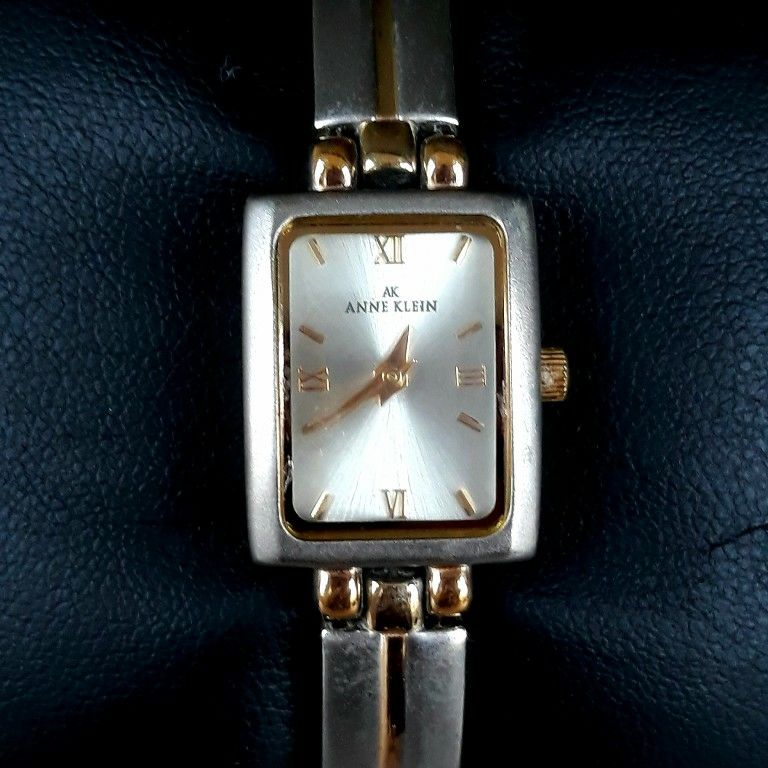 Vintage Silver Gold Plated Anne Klein Watch
