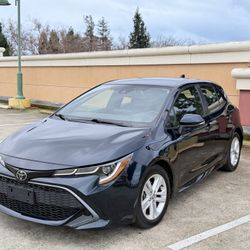 2021 Corrola SE Hatchback 