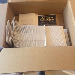 Approx 100 8x5 3/4 X 2 1/2 Bakery Boxes
